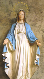 Traditional Church Art (Blessed Virgin Mary Statue)