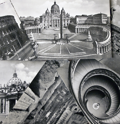 Collage #6: Vatican / Rome (B&W)