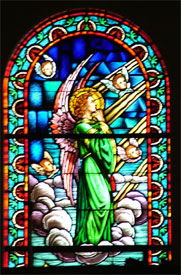 Traditional Stained Glass (Angel)