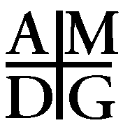 A.M.D.G. - Ad maiorem Dei gloriam